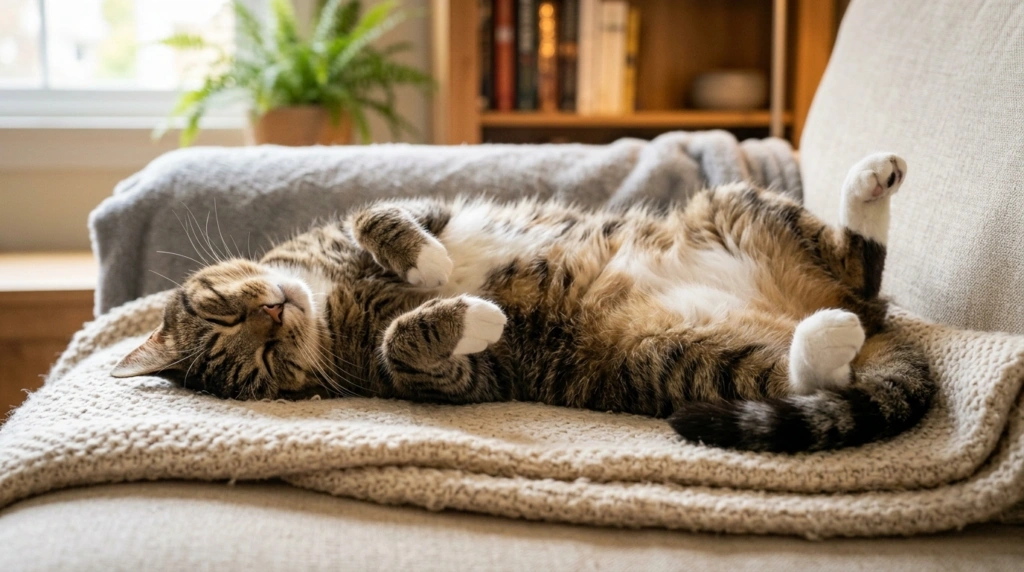 Por que gatos dormem tanto