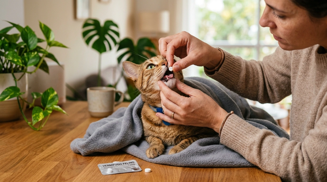 Vermifugação em Gatos