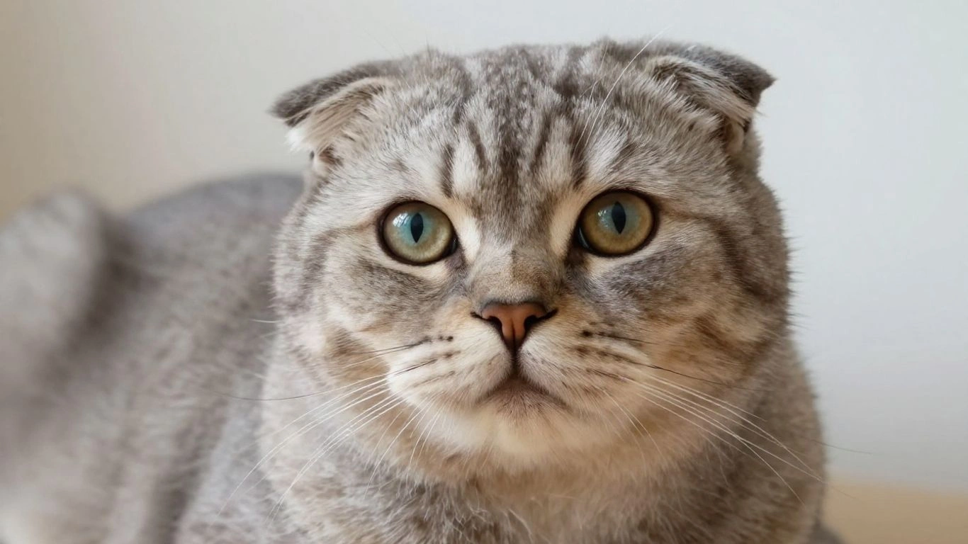 Gatos Scottish Fold são carinhosos e fofinhos