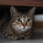 Gato se escondendo: por que faz isso e quando se preocupar