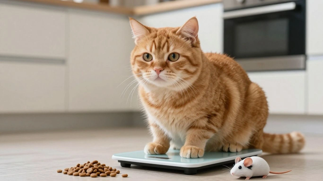Obesidade em gatos é um assunto sério para seu felino